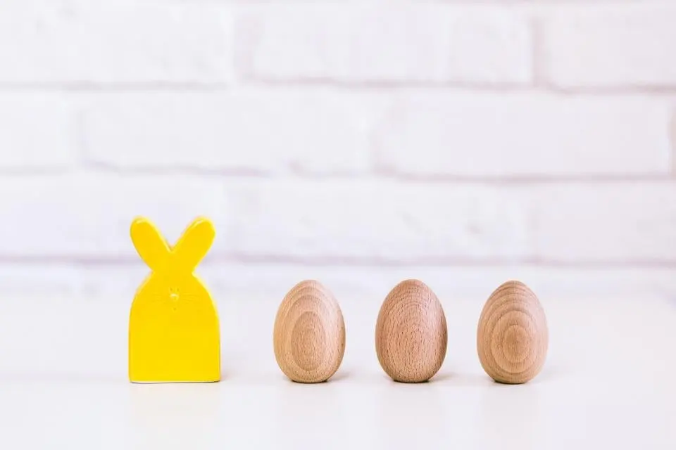 Bunny and egg set