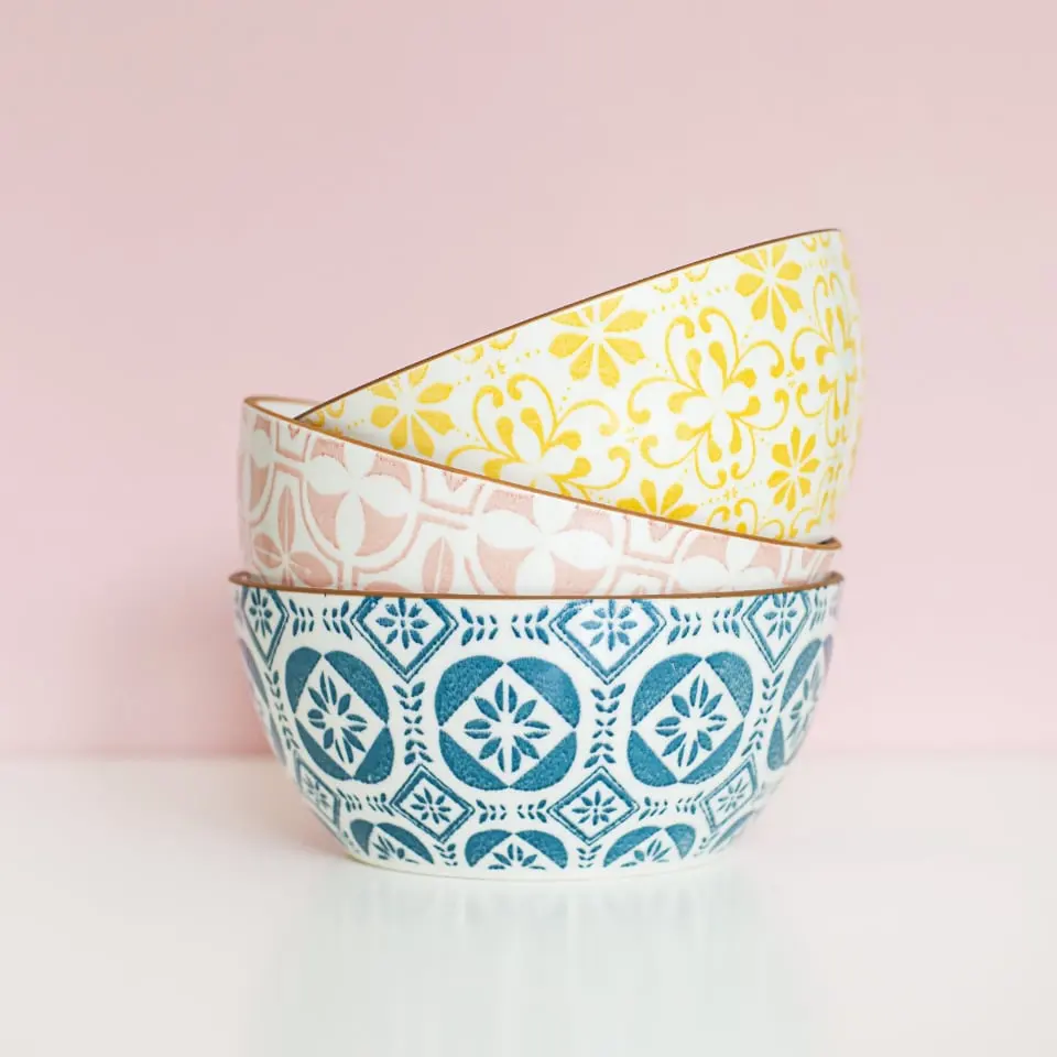 Tide bowl set