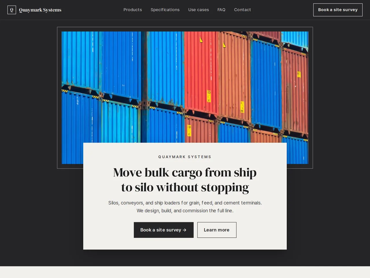 B2B Sales Website Template — example of a generated brochure