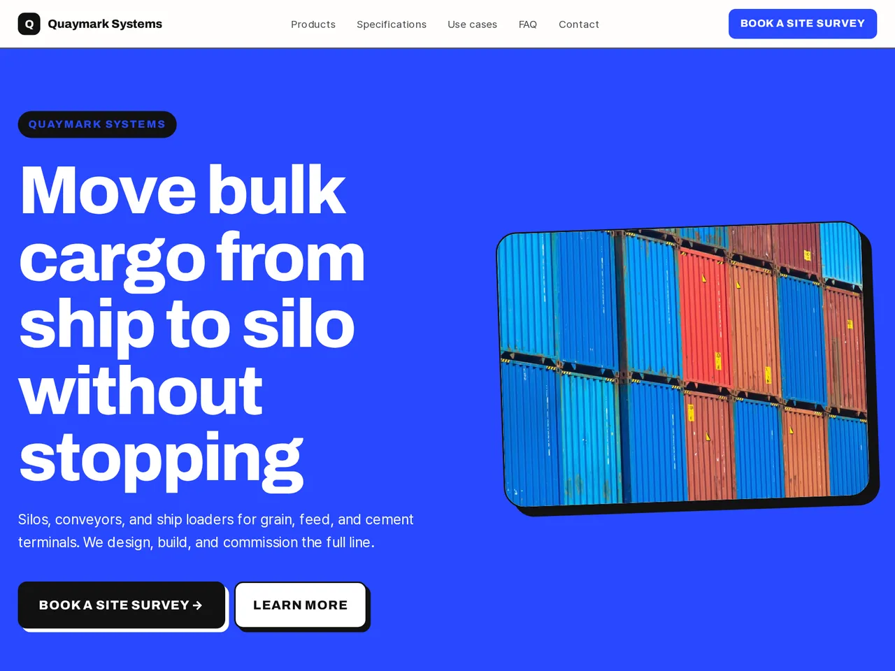 B2B Sales Website Template — example of a generated brochure