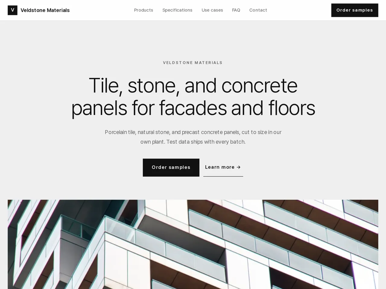 Building Materials Catalog Template — example of a generated brochure