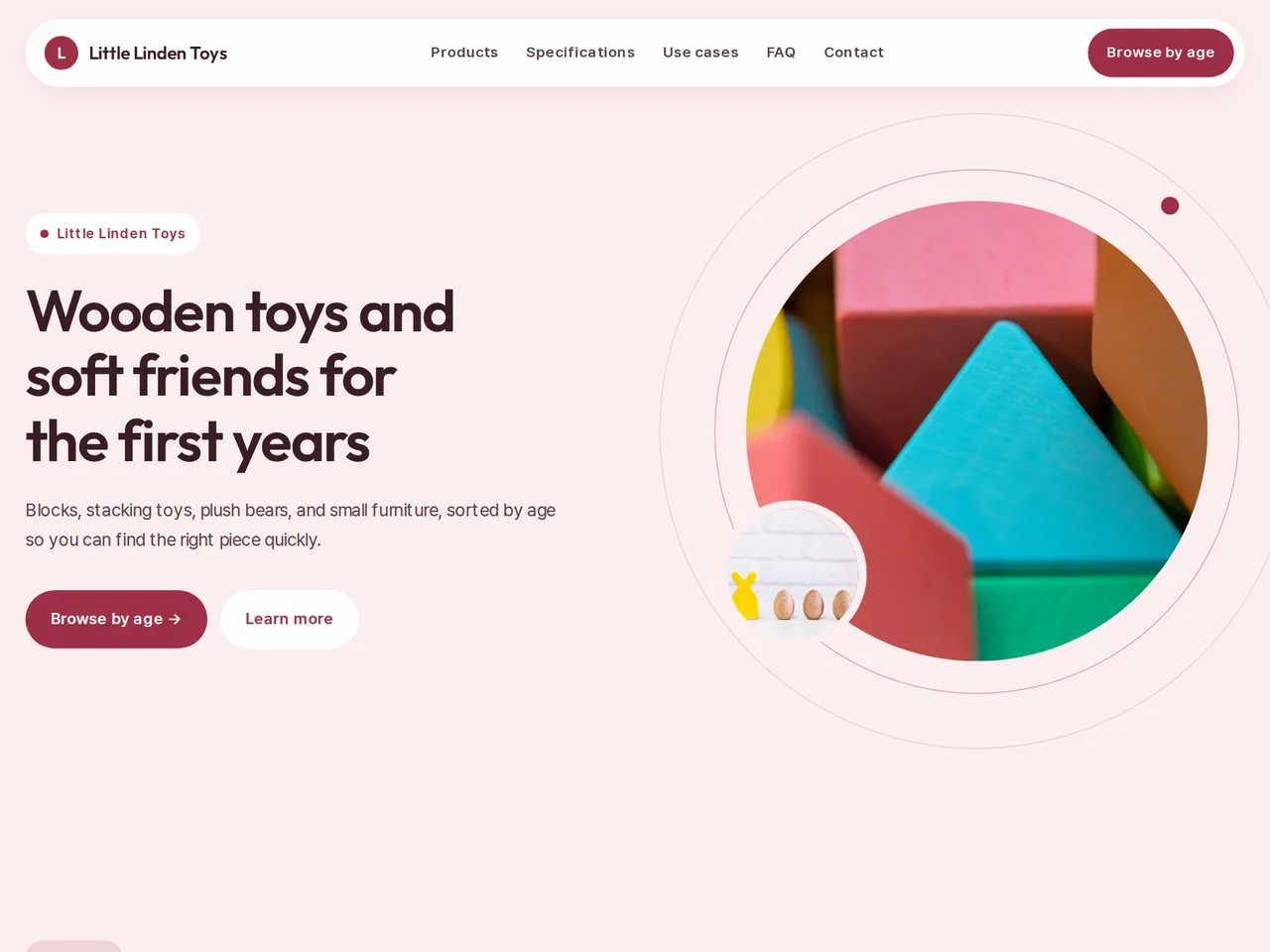 Interactive Product Catalog — example of a generated brochure